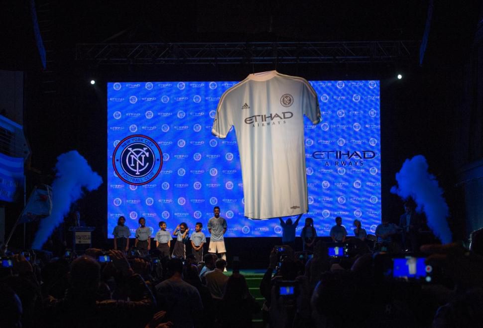 New York City FC shirt reveal